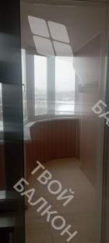 Отделка балкона сапожок с утеплением