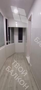 Остекление балкона лодочка