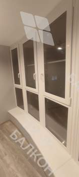 Отделка балкона с утеплением в многоквартирном доме