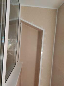 Остекление балкона профилем Rehau Delight 70