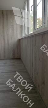 Отделка балкона с утеплением