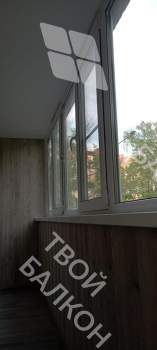 Отделка балкона с утеплением
