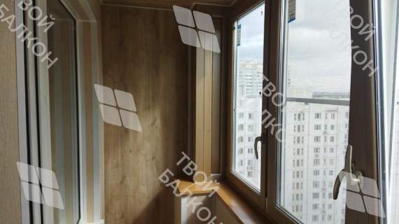 Остекление и отделка балкона