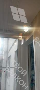 Отделка балкона с утепление в многоквартирном доме