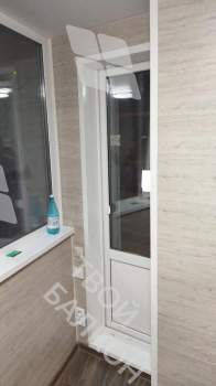 Отделка балкона с утепление в многоквартирном доме