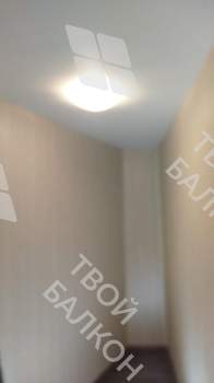 Отделка балкона с утепление в многоквартирном доме