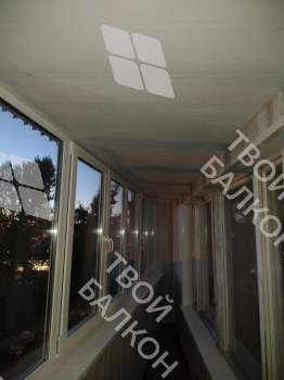 Отделка балкона с утеплением в многоквартирном доме