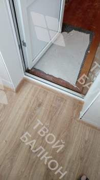 Отделка балкона с утеплением 