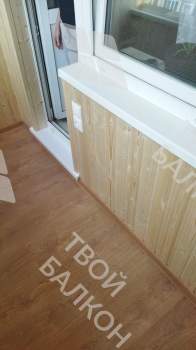 Отделка балкона в многоквартирном доме 