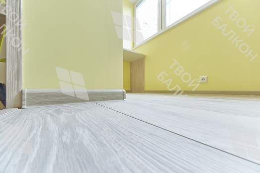 Совмещение балкона с комнатой и утепление