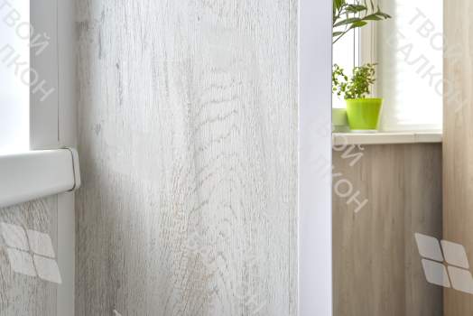 Отделка балкона ПВХ с утеплением