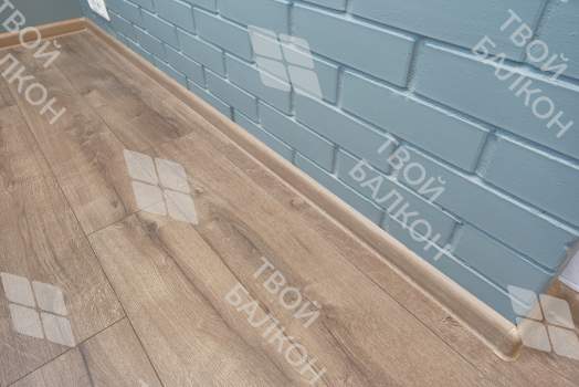 Отделка балкона гипсокартоном с покраской