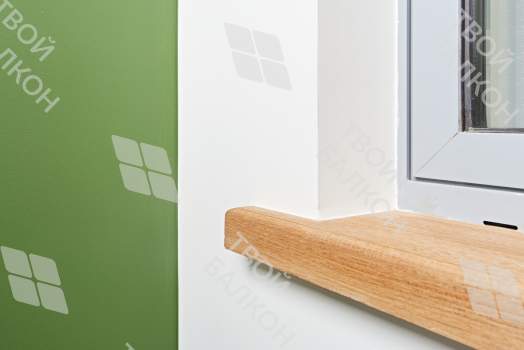 Дизайнерская отделка балкона гипсокартоном с утеплением и остеклением