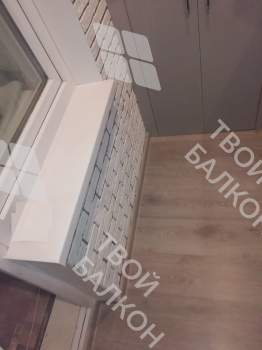 Отделка с утеплением балкона в панельном доме