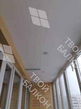 Остекление балкона и установка шкафа и сушилки