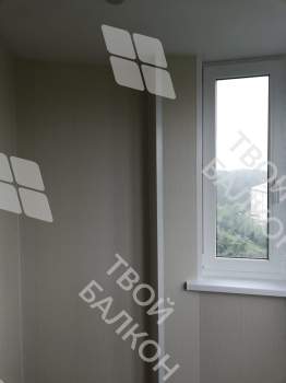 Остекление и отделка эркерной лоджии под ключ