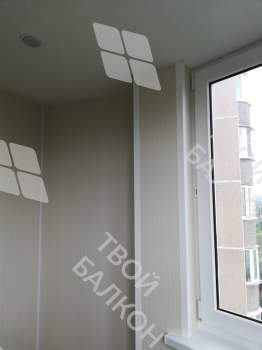 Остекление и отделка эркерной лоджии под ключ