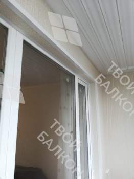 Отделка балкона Сапожок под ключ с утеплением