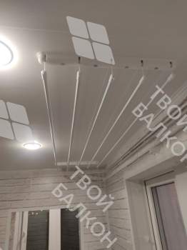 Отделка балкона с установкой теплого пола