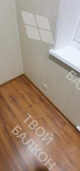 Остекление балкона и балконного блока профилем Rehau 60 и отделка панелями ПВХ