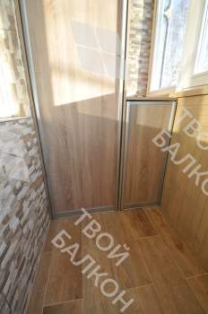 Отделка с утеплением балкона в панельном доме