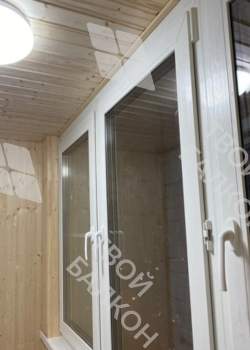 Отделка и утепление эркерного балкона