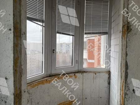 Отделка и утепление эркерного балкона