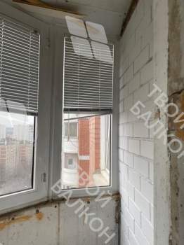 Отделка и утепление эркерного балкона