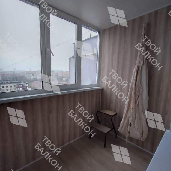 Отделка с утеплением балкона в панельном доме