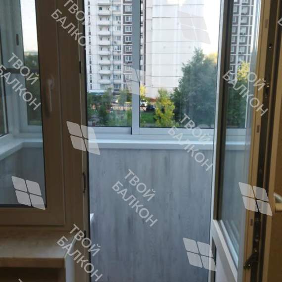 Отделка балкона в многоквартирном доме