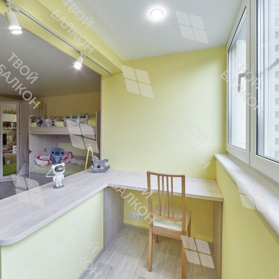 Совмещение балкона с комнатой и утепление