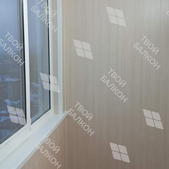 Отделка балкона с утеплением в доме серии п-111м