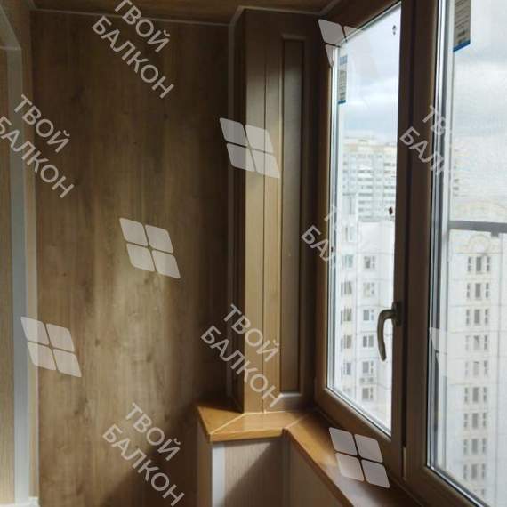 Остекление и отделка балкона