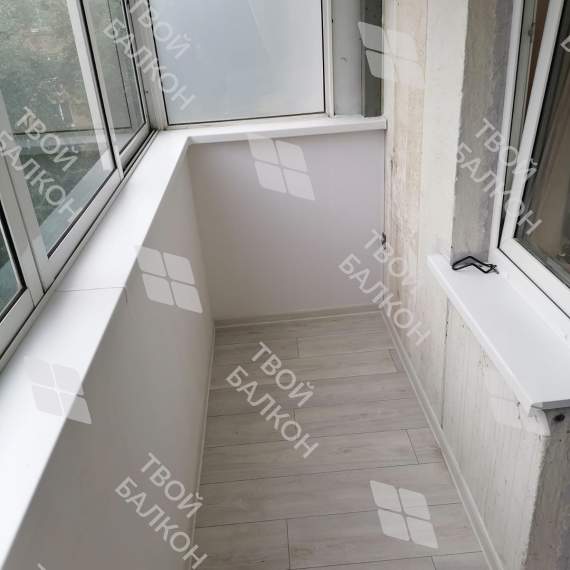 Отделка балкона в многоквартирном доме